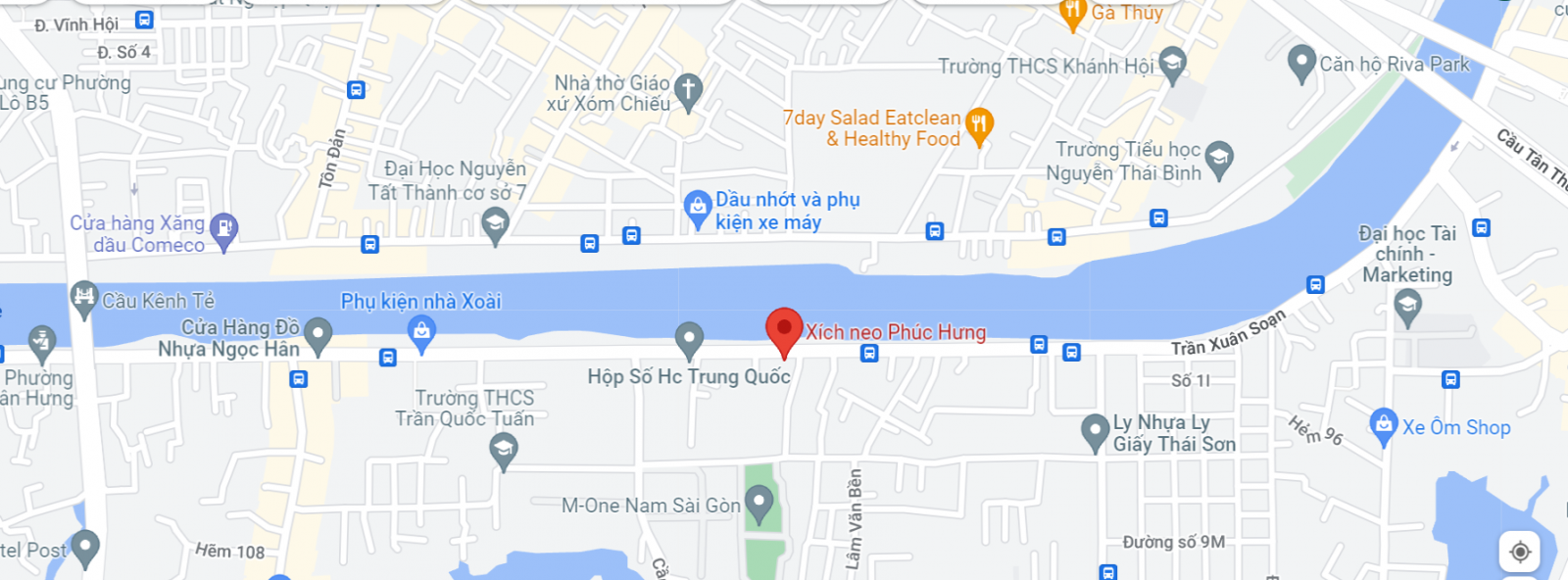 google map dia chi xich neo phuc hung